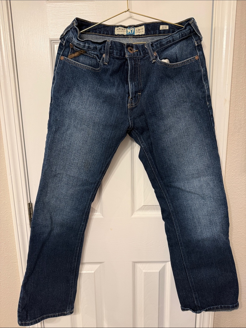 Ariat Men’s Indigo Relaxed Straight Jeans